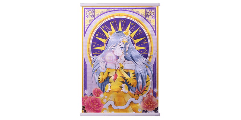 燙金掛畫